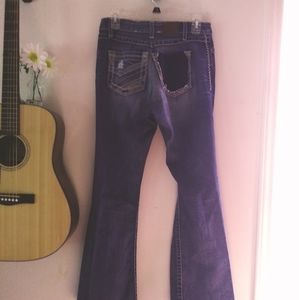 BKE super distressed jeans